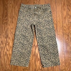 American Eagle Outfitters women’s leopard stretch pants